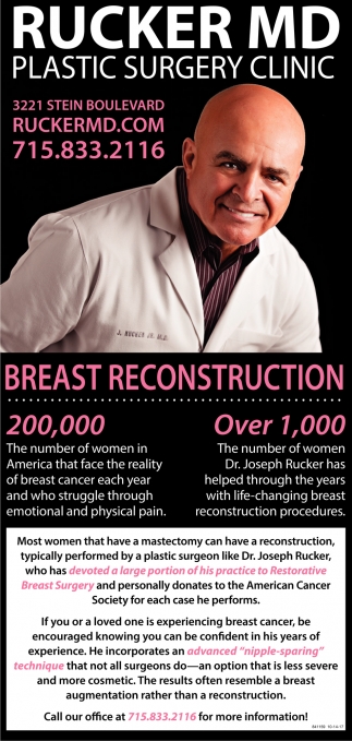 Breast Reconstruction Wisconsin, Eau Claire