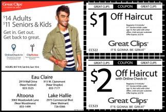 great clips fees